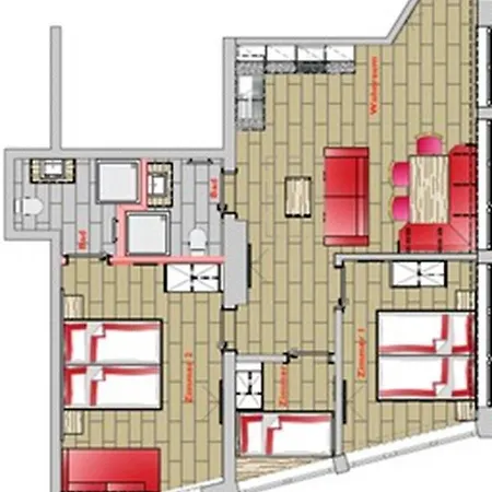 A Casa Saphir Appartement-hotel Apartment Solden