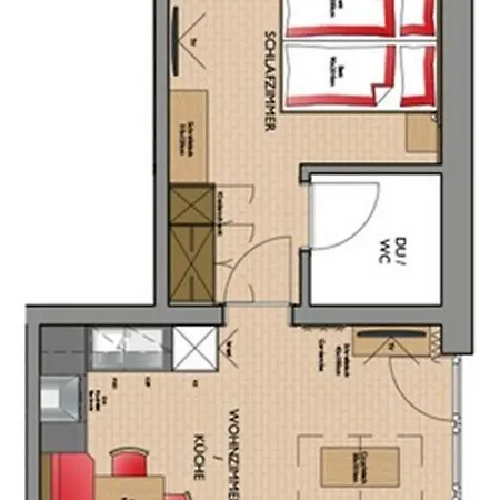 A Casa Saphir Appartement-hotel * זולדן